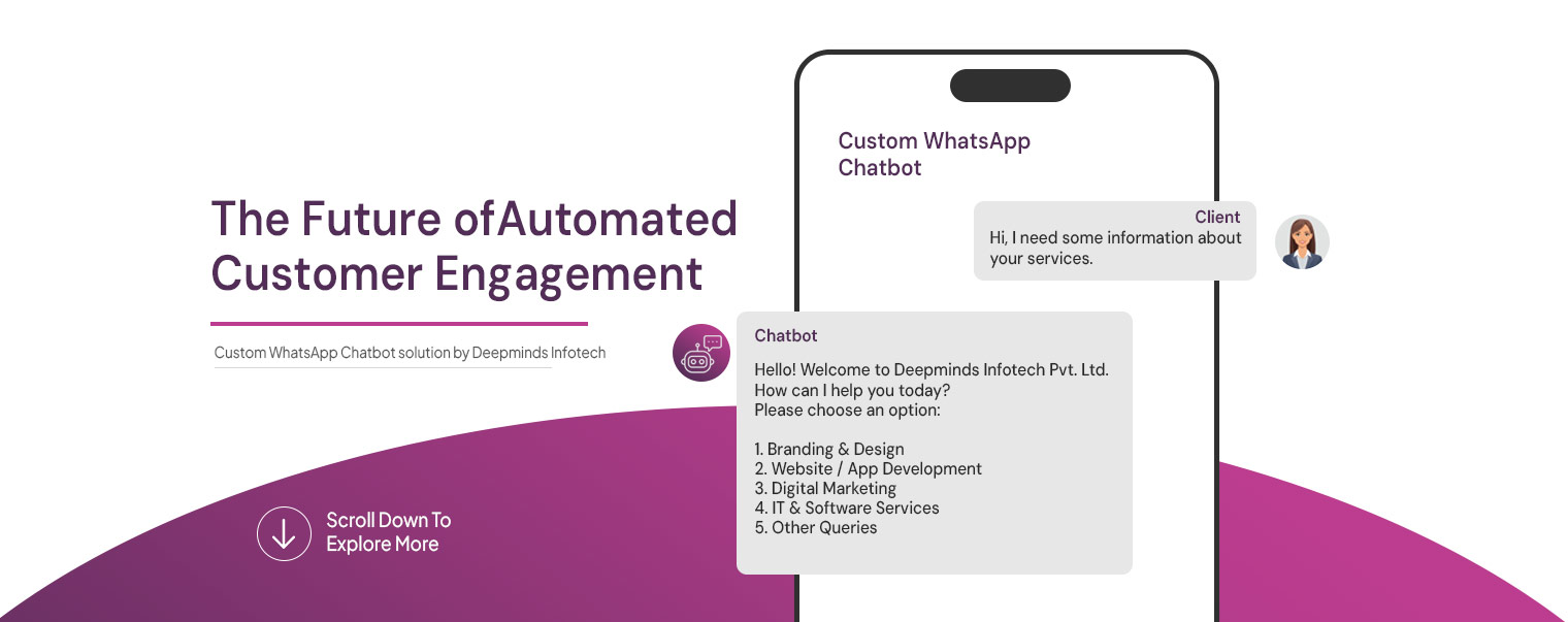 Custom WhatsApp Chatbot